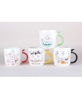 КОРАЛЛ Кружка 330мл 7181 микс