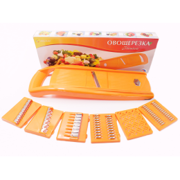 Libra-plast Овощерезка Оранжевая 7 Ножей( В Коробке) ЛБ-146