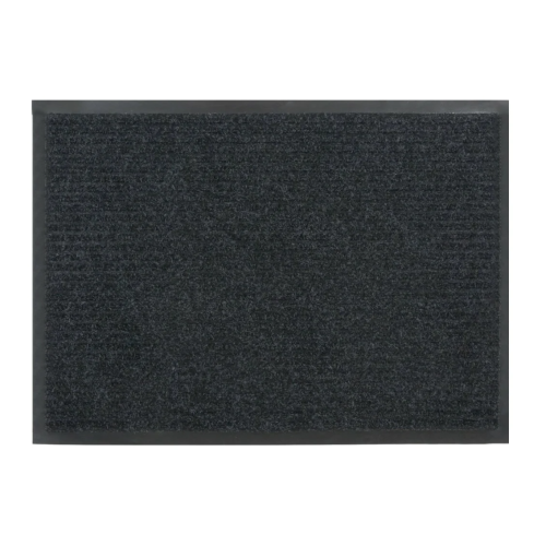 Влаговпитывающий ребристый коврик Kovroff СТАНДАРТ 80x120 см, черный 20901