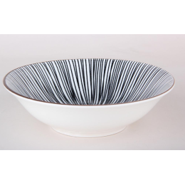 КОРАЛЛ Салатник 600мл/17см DS2201S6B Line черный