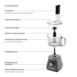 GALAXY Кухонный комбайн GL2314