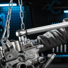 Gross Ключ динамометрический, 20-200 Нм, 1/2", CrV 14181