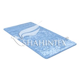 SHAHINTEX Коврик для туалета vintage SH V001 60*100 СИНИЙ 56 00-00006331