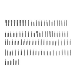 Matrix Набор для точных работ 107 в 1 135697