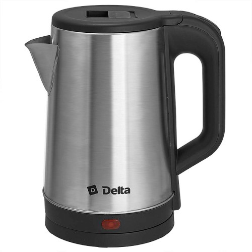 Чайник электрический 1500 Вт, 1,8 л DELTA DL-1118 черный