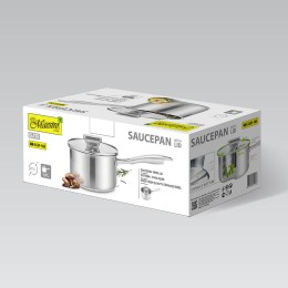 MAESTRO Ковш с крышкой MR-3521-16S