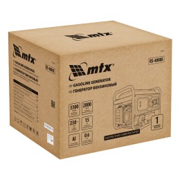 Matrix Генератор бензиновый RS-4000E, 3,3 кВт электростартер 946125