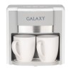 Кофеварка GALAXY GL0708 белый 