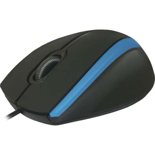 Мышь DEFENDER MM-340 черный/синий