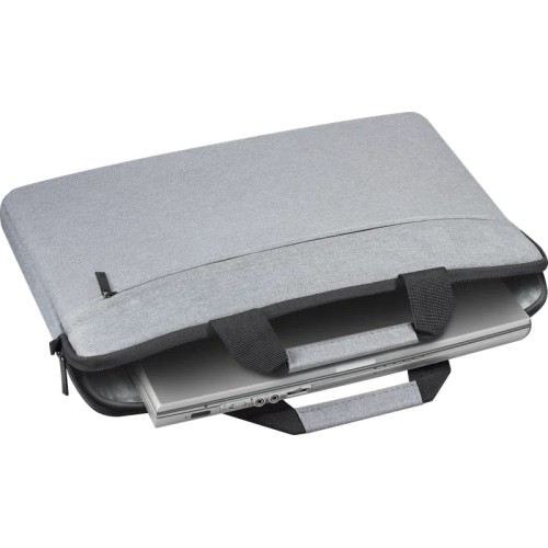 Сумка/чехол для ноутбука Defender (26100) Tote 15.6 серый, карман 