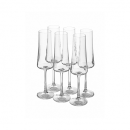 BOHEMIA Набор бокалов для шампанского Xtra Optic 210 ml 6шт. CR210104XO