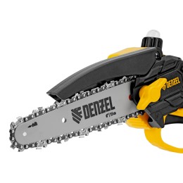Denzel Цепная мини-пила аккумуляторная бесщет., CCS-150, шина 150 мм, Li-Ion, 20 В 58650