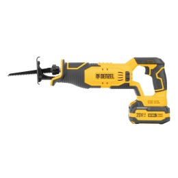 Denzel Пила сабельная аккумуляторная RS-180, Li-Ion, 20 В 28801