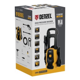 Denzel Моечная машина высокого давления R-125, 1500 Вт, 125 бар, 350 л/ч 58259