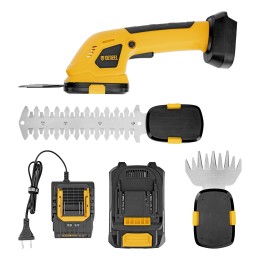 Denzel Ножницы-кусторез аккумуляторные GS-20, Li-Ion, 20 В 59432