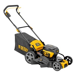 Denzel Газонокосилка аккумуляторная бесщет. DLM-460, 460 мм, травосб. 65 л., Li-Ion, 40 В 58911