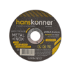 Диск отрезной по металлу 125х1,6х22,23 Hanskonner H9020-125-16