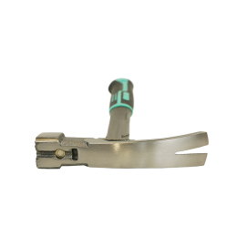 Sturm Молоток-гвоздодер, 800 г, кованый боек, обрезиненная рукоятка, пескоструйная обработка 1010-73-800