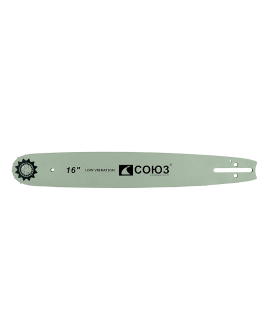 СОЮЗ Пильная шина 16" паз 1,5мм, 0,325", 66зв, хвостовик POH (OREGON K095/A095) ПШС-1658325POH