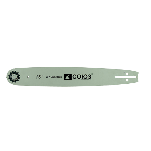 Пильная шина 16" СОЮЗ, паз 1,5мм, 0,325", 66зв, хвостовик POH (OREGON K095/A095) ПШС-1658325POH