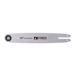 СОЮЗ Пильная шина 14" паз 1,3мм, 3/8", 52зв, хвостовик POH (OREGON K095/A095) ПШС-1450380POH