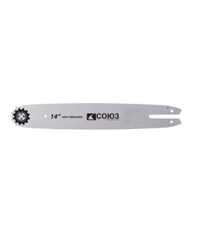 СОЮЗ Пильная шина 14" паз 1,3мм, 3/8", 52зв, хвостовик POH (OREGON K095/A095) ПШС-1450380POH