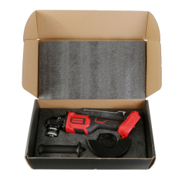 Энергомаш УШМ аккумуляторная б/щ 18В, 125мм, б/акк и ЗУ УШМ-18125Э