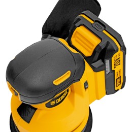 Denzel Машина шлифовальная эксцентриковая аккумуляторная CROSH-20-125, Li-Ion, 20 В 28901