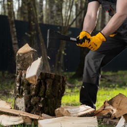 Denzel Колун, F7, 1400 гр, двухкомпонентная рукоятка, 500 мм 21434