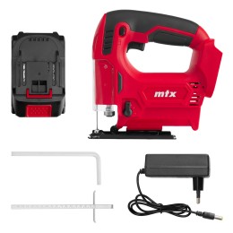 Matrix Лобзик аккумуляторный CJB-20-65, Li-Ion, 20 В 27280