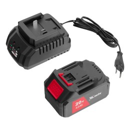 Matrix Машина шлифовальная угловая аккумуляторная бесщет. AGB-BL-20-125, Li-Ion, 20 В 27080