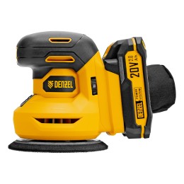 Denzel Машина шлифовальная эксцентриковая аккумуляторная CROSH-20-125, Li-Ion, 20 В 28901