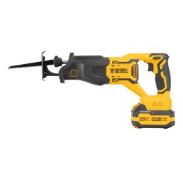 Denzel Пила сабельная аккумуляторная бесщет. RS-250, Li-Ion, 20 В 28802