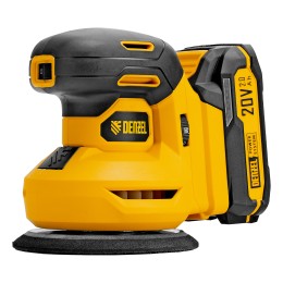 Denzel Машина шлифовальная эксцентриковая аккумуляторная CROSH-20-125, Li-Ion, 20 В 28901