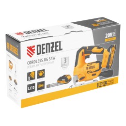 Denzel Лобзик аккумуляторный CJH-20-80, Li-Ion, 20 В 27205