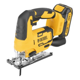 Denzel Лобзик аккумуляторный CJH-20-80, Li-Ion, 20 В 27205