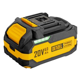 Denzel Батарея аккумуляторная BH-20-6.0, Li-Ion, USB, 20 В, 6,0 Ач 28446