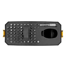 Denzel Отвертка аккумуляторная CSH-3.6, 54 биты, Li-Ion, 3,6 В 26004