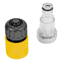 Denzel Моечная машина высокого давления R-200D, 2400 Вт, 200 бар, 420 л/ч, с барабаном 58264