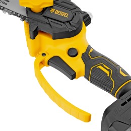 Denzel Цепная мини-пила аккумуляторная бесщет., CCS-150, шина 150 мм, Li-Ion, 20 В 58650