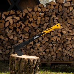 Denzel Топор-колун, F12, 2000 гр, двухкомпонентная рукоятка, 710 мм 21436