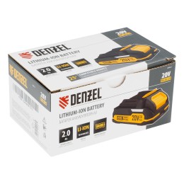 Denzel Батарея аккумуляторная BH-20-2.0, Li-Ion, 20 В, 2,0 Ач 28442