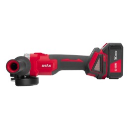 Matrix Машина шлифовальная угловая аккумуляторная бесщет. AGB-BL-20-125, Li-Ion, 20 В 27080