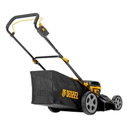 Denzel Газонокосилка аккумуляторная бесщет. DLM-460, 460 мм, травосб. 65 л., Li-Ion, 40 В 58911