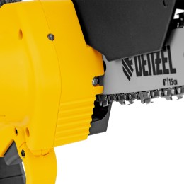 Denzel Цепная мини-пила аккумуляторная бесщет., CCS-150, шина 150 мм, Li-Ion, 20 В 58650