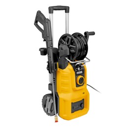 Denzel Моечная машина высокого давления R-200D, 2400 Вт, 200 бар, 420 л/ч, с барабаном 58264