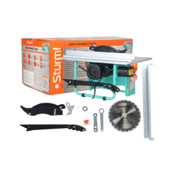 Sturm Станок распиловочный TS10420I 1,0кВт, диск 200мм,стол 504*334мм, глубина пропила 43мм