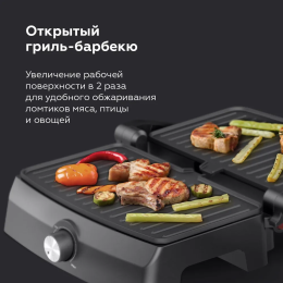 BQ Гриль GR3004 Black-Steel