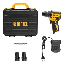 Denzel Дрель-шуруповерт аккумуляторная бесщет. CDH-BL-12, Li-Ion, 12 В 26108