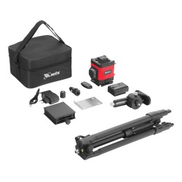 Matrix Лазерный уровень м-призм. ML 360-3 Pro SET, 30 м, акк. Li 3000 мАч, состоит из 2 частей 350835